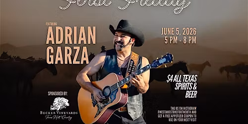 First Fridays at West + Stone: Live Music & Happy Hour