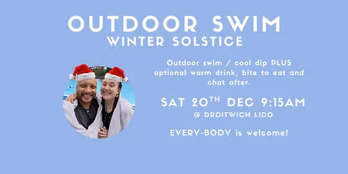 OUTDOOR SWIM - WINTER SOLSTICE