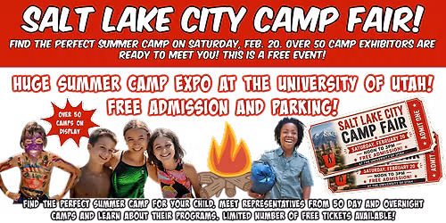 Salt Lake City Camp Fair at the University of Utah