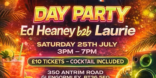 Fluid day party Ed Heaney b2b Laurie