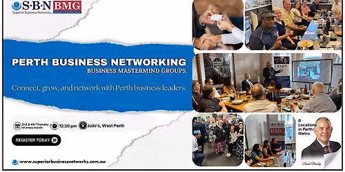 BMG Networking Perth.