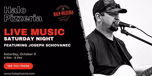 Live Music Saturday Night - Joseph Schovanec