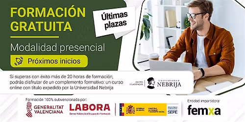 VALENCIA - Curso GRATUITO: t\u00e9cnicas de b\u00fasqueda de empleo