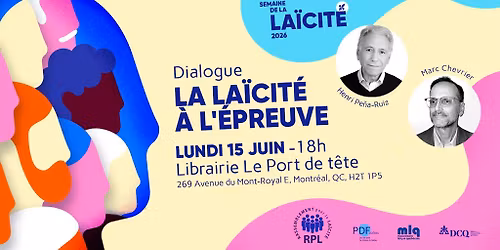 La la\u00efcit\u00e9 \u00e0 l'\u00e9preuve | Dialogue *GRATUIT*