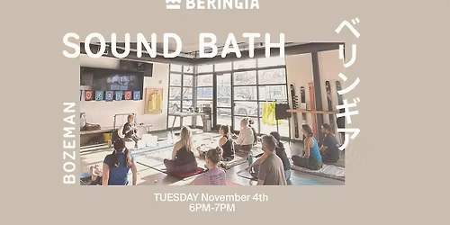 Sound Bath at Beringia House