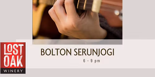 Live Music With Bolton Serunjogi