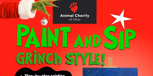 Holiday Paint & Sip - Grinch Style!