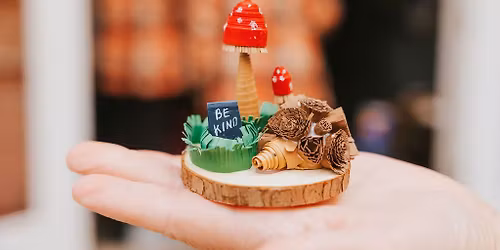 Paper Prick: Quilled Hedgehog with See Lang Design