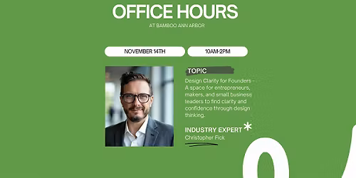 Office Hours with Christopher Fick