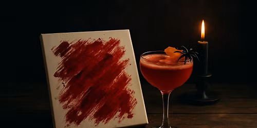 Sip and Paint Evening -Halloween theme