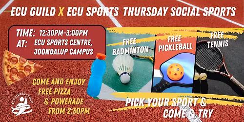 Thursday Social Sports & Free Food