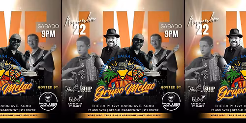 Live Salsa Night w\/ DJ Luis & Grupo Melao