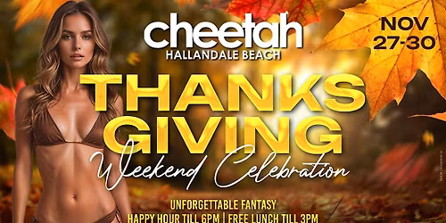 Thanksgiving Weekend Celebration