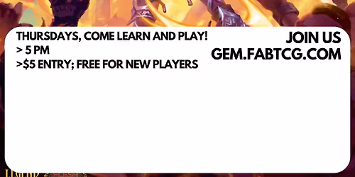 Flesh and Blood Open Play