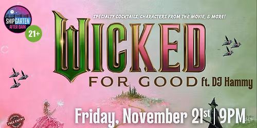 Wicked For Good ft. DJ Hammy