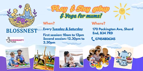 Play & Stay for kids + Fitness for mums at the same time!