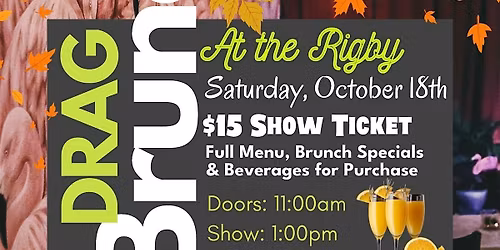 October Drag Brunch!