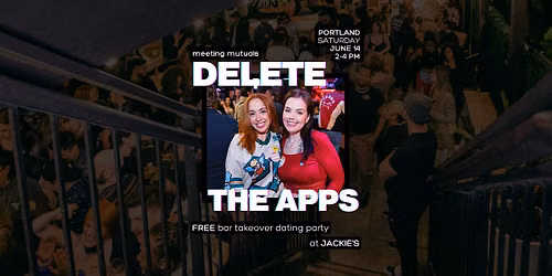 PORTLAND | Free Bar Takeover Dating Party | at Jackie's| 21+