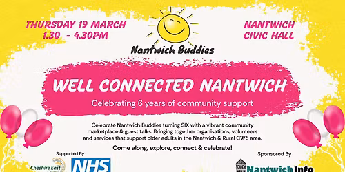 Well Connected Nantwich - 6 years of supporting the community