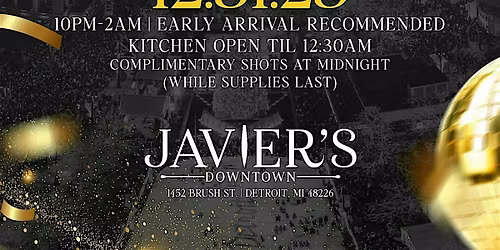 The Countdown NYE Presented By Detroit Wine Experience