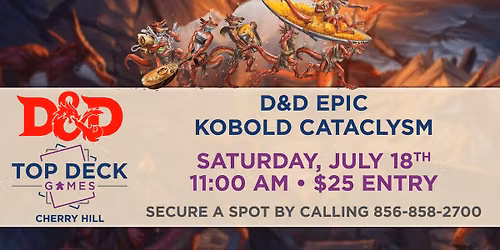 D&D EPIC - Kobold Cataclysm