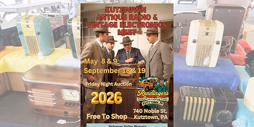 Kutztown Antiques Radio and Vintage Electronics Meet