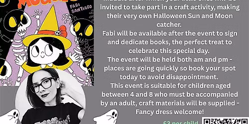 Halloween Event with Fabi Santiago 2.00pm 31st October 2025