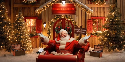 Mission: Save Santa\u2019s Sleigh! Harlequin, Watford