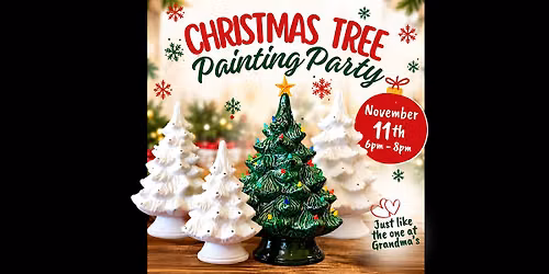 Christmas Tree Painting Party - Ohio