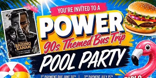 90s Power pool party