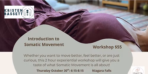 SOMATIC WORKSHOP: An Introduction to Somatic Movement (NIAGARA FALLS)