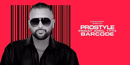 BarCode Fridays w\/ DJ Prostyle