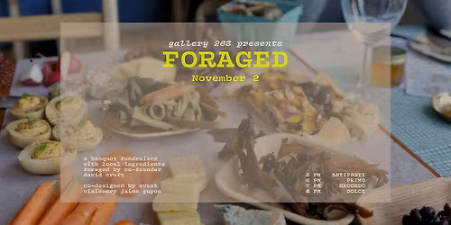Foraged Banquet Fundraiser