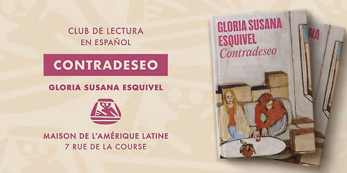 Club de lectura "Contradeseo" de Gloria Quintana Esquivel