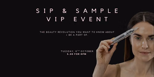 Sip and Sample VIP Event
