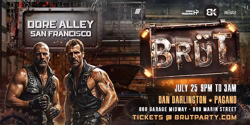 BR\u00dcT SF - Dore Alley Weekend 2026