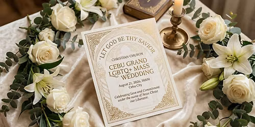 1ST CEBU GRAND LGBTQ MASS WEDDING of the LGBTS CHRISTIAN CHURCH PHILIPPINES