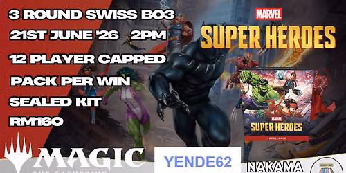 MTG : Marvel Super Heroes Prerelease