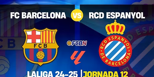 FC Barcelona vs RCD Espanyol at Spotify Camp Nou