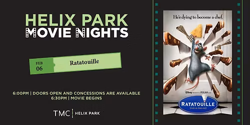 Movie Night in Helix Hall | Ratatouille