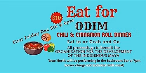 Eat for ODIM Fundraiser  - Chili and Cinnamon Roll Dinner