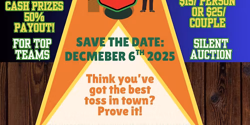 Sullivan Shop with a Cop-Corn hole tournament