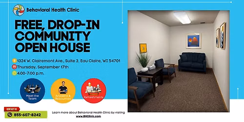 Free, drop-in community Open House Eau Claire