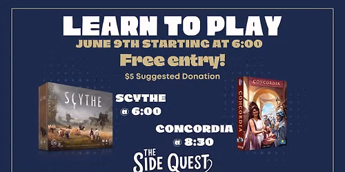 Learn to Play - Scythe & Concordia