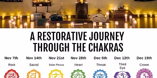 A Restorative Journey Through the Chakras \u2764\ufe0f\ud83e\udde1\ud83d\udc9b\ud83d\udc9a\ud83d\udc99\ud83d\udc9c\ud83d\udc9f