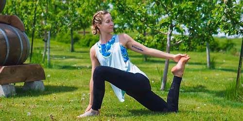 Yoga in the Orchard