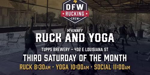 Tupp\u2019s Brewery Ruck & Yoga