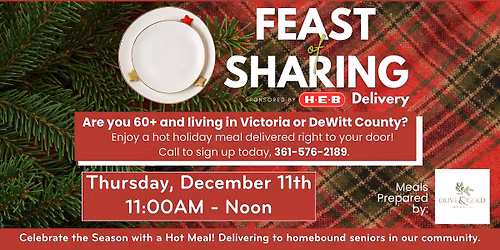 Feast of Sharing Delivery- MOWSTX