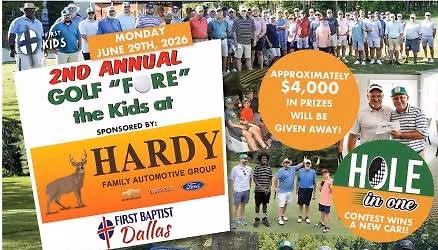 2nd Annual Golf "Fore" the Kids Tournament