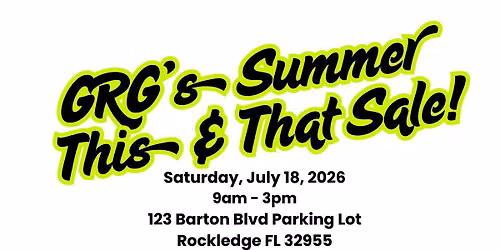 GRG 's Summer This & That Sale